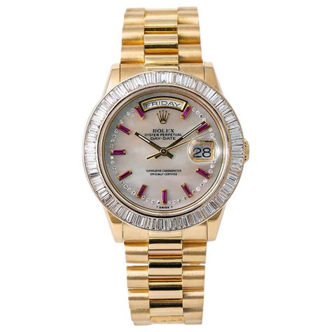 rolex baguette price|Rolex baguette diamond bezel.